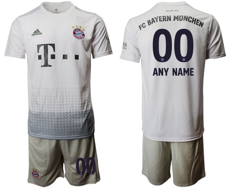 Men 2019-2020 club Bayern Munich away customized grey Soccer Jerseys